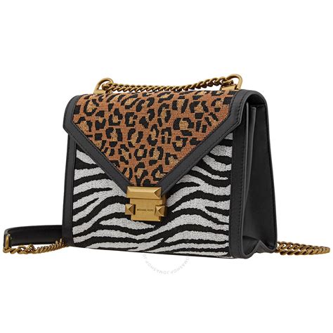 deer print michael kors purse|Michael Kors calf shoulder bag.